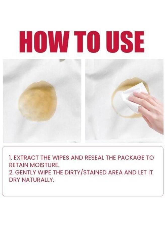 Instant Spot Wipes - 20 individually wrapped wet wipes - Quick, emergency travel cleaning - Safe formula for all fabrics - Image 5